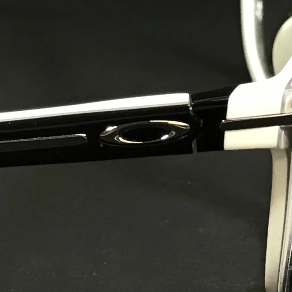 Oakley Eyeglasses Frames Stand Out OX1112-0653 Black White Cat Eye 53-17-136
